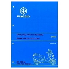 Catalogo ricambi Piaggio X9