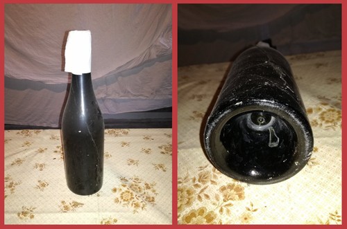 Bottiglie vino vetro scuro - da,