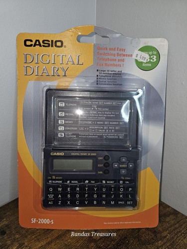 Casio 2000 diario - sf-2000,