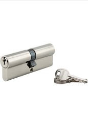 Cilindro europeo serratura AGB NIKEL 3 Chiavi 45x45