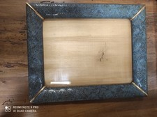 PORTAFOTO  VERDE  IN LEGNO VINTAGE