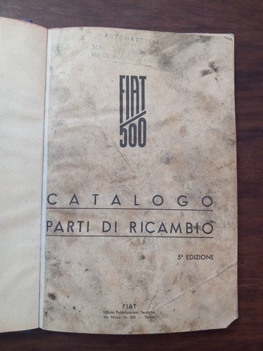 B5727 catalogo parti - b5727, di