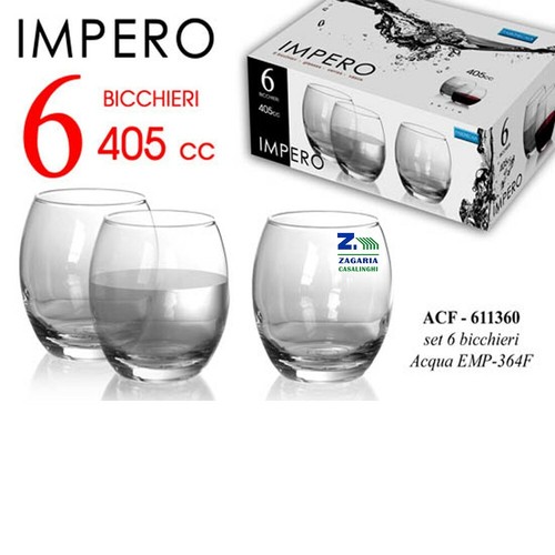 Set bicchieri acqua vino - bicchieri,