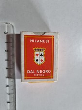 CARTE DA GIOCO MILANESI MIGNON DAL NEGRO SCOPA BRISCOLA ORIGINAL PLAYING CARD
