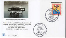 Isola delle Rose busta ricordo per Mostra Berceto francobollo disegnato