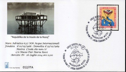 Isola delle rose busta - delle,