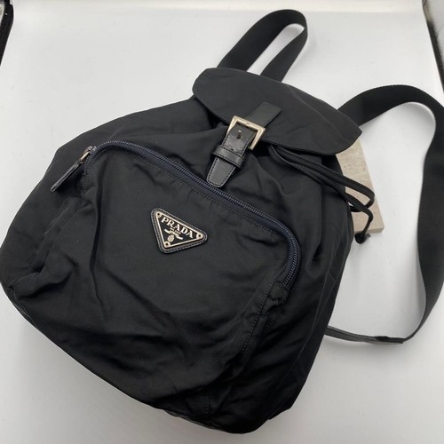 Prada zaino nylon - zaino, nero
