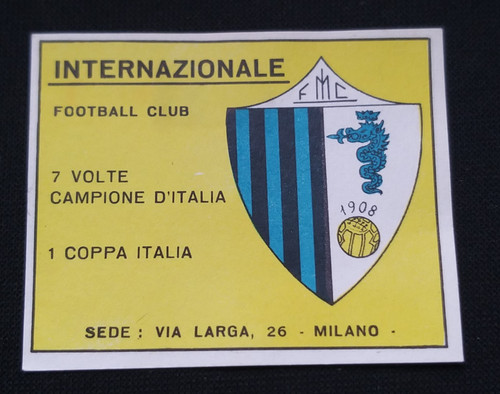 Calciatori panini 1961 62 - panini, 1961/62