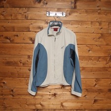 Track Top Australian Tg. M/L Usato Unisex Blu e Beige (Cod.EBY1459)