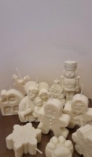 candele natalizie fatte a mano