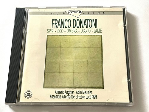 Franco donatoni spiro - spiro, eco
