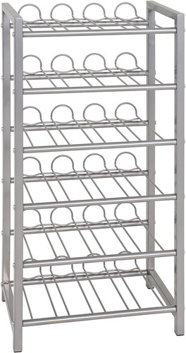 Portabottiglie alu metallo - metallo,