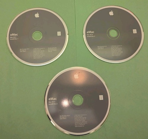 Apple macintosh emac cd - (2004),