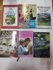 LOTTO LIBRI 6 PEZZI STOCK AFFARE VARI GENERI