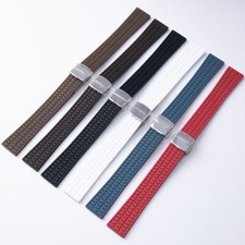 Cinturino orologio silicone 19 mm per Patek Philippe Aquanaut 5067A-001 + attrezzi