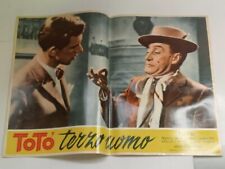 fotobusta cinema TOTO' TERZO UOMO Mario Mattoli 2