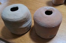 Coppia Di  Bubbola Pignatta In Cotto (Basse)