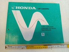 catalogo ricambi parts catalogue originale n1 1984 Honda VF 1000 R E