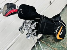 Set completo mazze da golf uomo R/H Ping Nike, ferri, driver, legni, putter e borsa