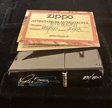 AIRBRUSHED Zippo by Mazzi “2003 EMMERICH 10th ANNIVERSARY” # 189/500