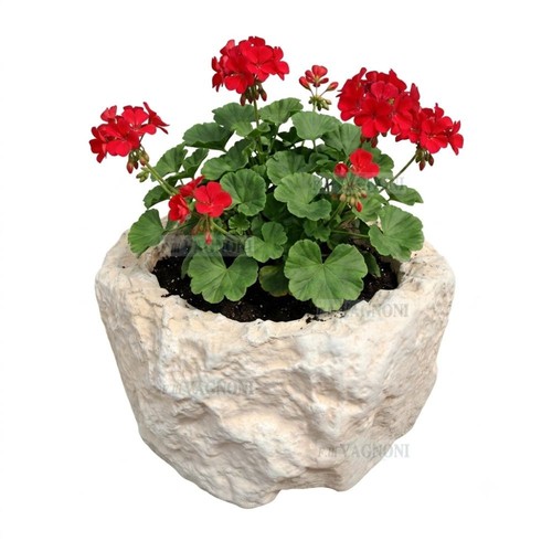 Vaso fioriera mortaio vasca - vaso,