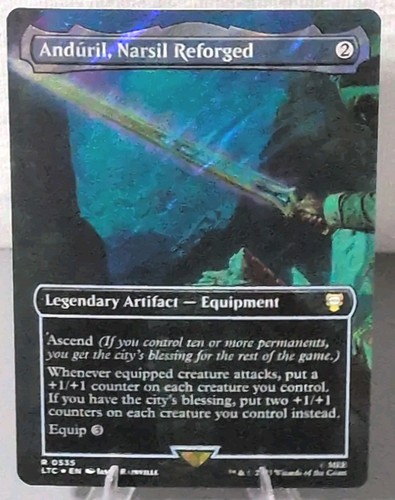 Anduril narsil reforged - anduril,,