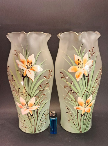 Art nouveau coppia di grandi - art,