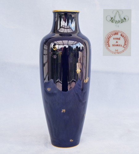 Sevres vase fuselé en - fuselé,
