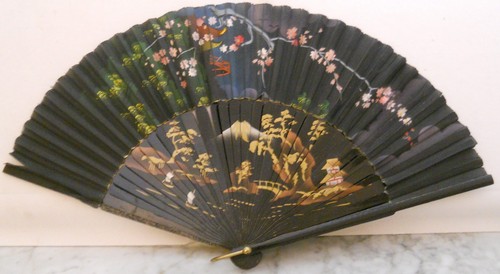 Ventaglio vintage cinese - ventaglio,