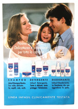 Pubblicita' Infasil Linea Shampoo Detergente Deodorante Advertising 1992 (T3)