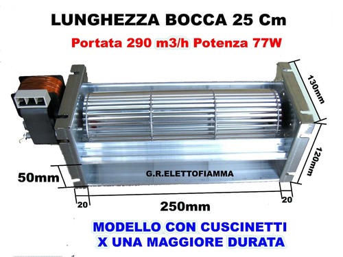 Ventola tangenziale per stufa - tangenziale,