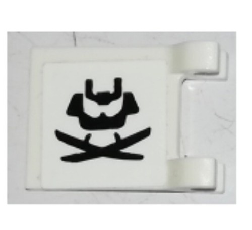 Lego part 2335pb198 flag - 2335pb198,