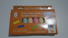 Scatola 8 GESSI JUMBO Colori