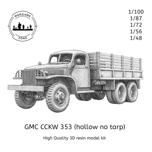 Gmc cckw 353 - (hollow, tarp)