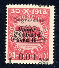 Fiume - 1921 - Segnatasse -
