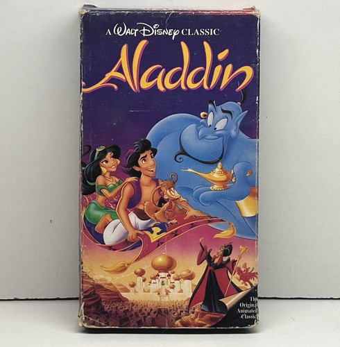 Aladdin vhs disney - vhs, video