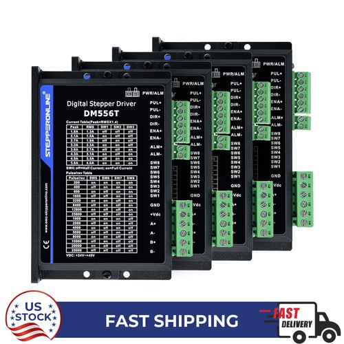 Stepperonline 4pcs dm556t nema - 4pcs,