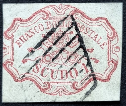 Asi pontificio 1852 scudo - 1,
