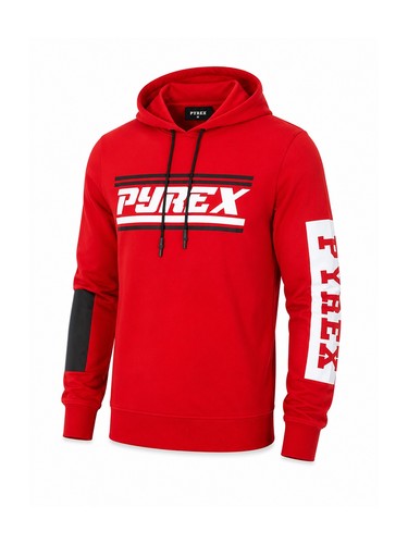 Pyrex felpa cappuccio uomo - felpa,