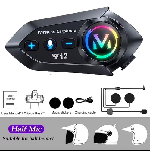 Interfono casco moto bluetooth - interfono,