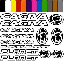 set 2 adesivi cagiva planet
