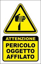 CARTELLO SEGNALETICO -