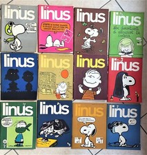 Linus rivista anno  1971 12 numeri completa + album figurine -  buono+