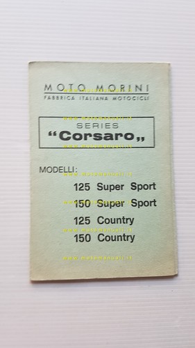Moto morini serie - morini, corsaro