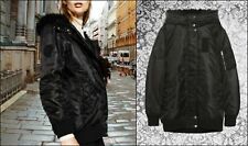 ZARA OVERSIZE NERO BOMBER