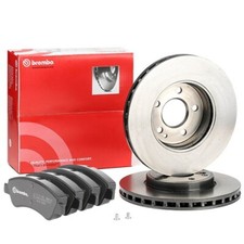 COPPIA DISCHI FRENO ANTERIORI + PASTIGLIE BREMBO FIAT PUNTO (176) / PUNTO (188)