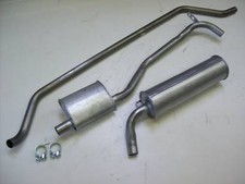 Mercedes W180 220 220S pontone impianto di scarico 3 pezzi 54-62