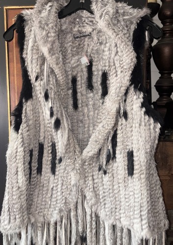 Gilet pelliccia coniglio - di,