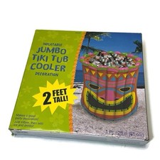 Hawaiian tiki gonfiabile - tiki, festa