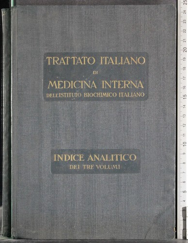 Trattato italiano medicina - di,